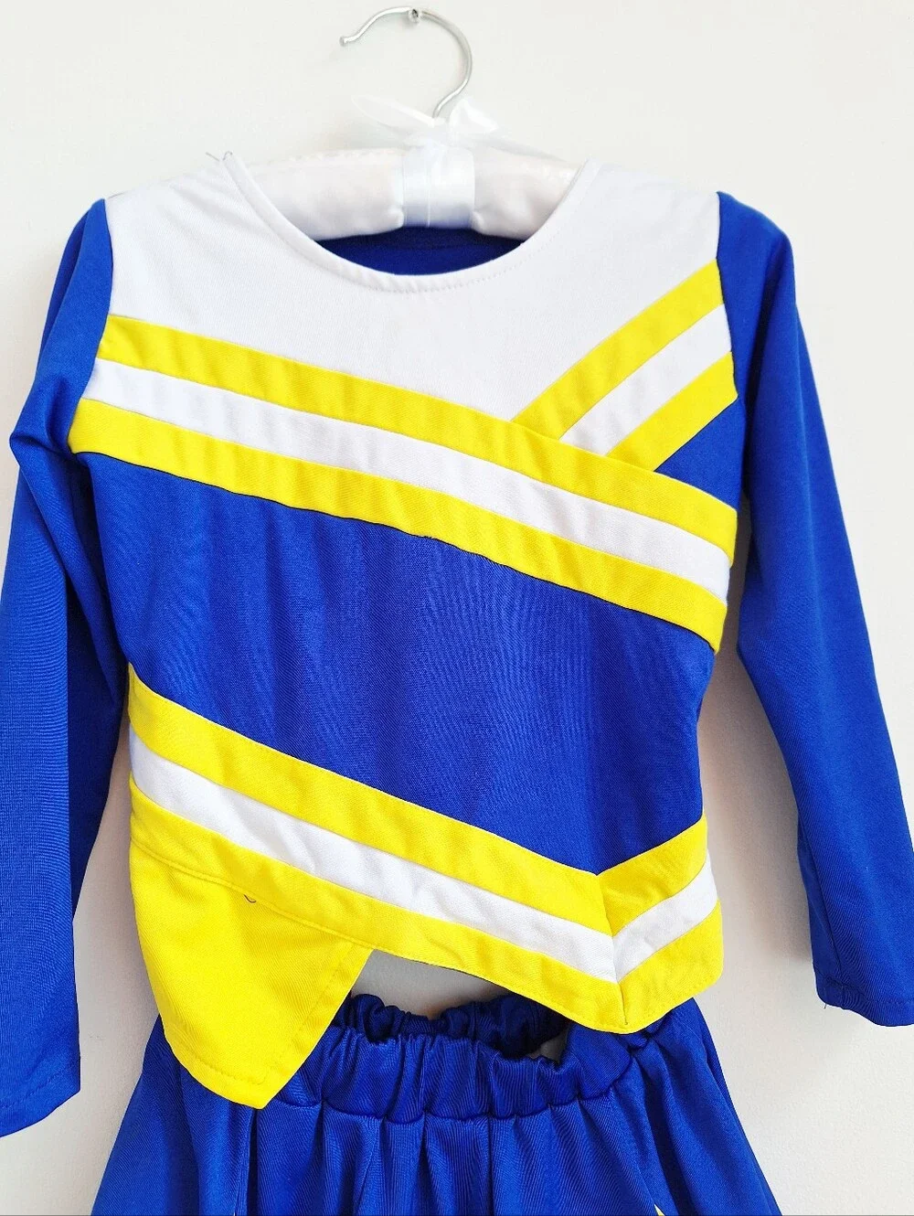 Handmade Boutique Cheerleader Costume Set Girls Size 110 (4T-5T)